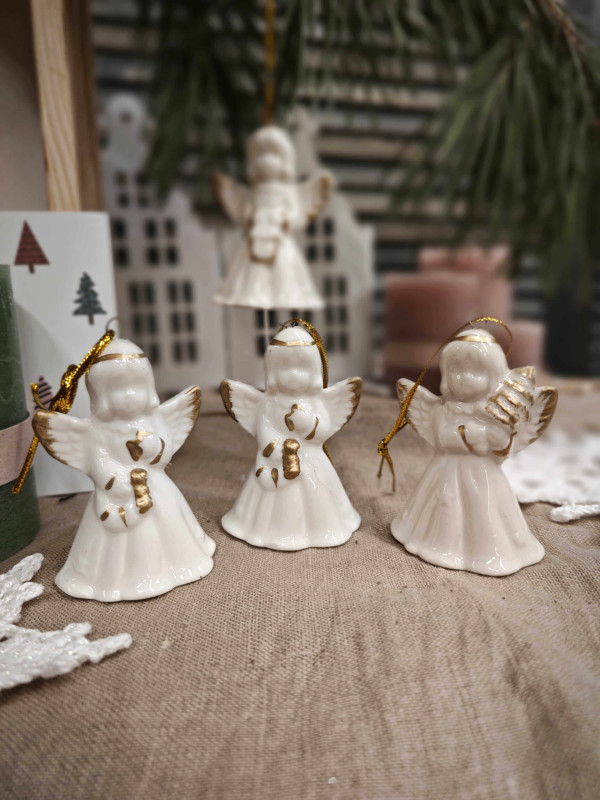 Ангел подвеска-колокольчик 7 см