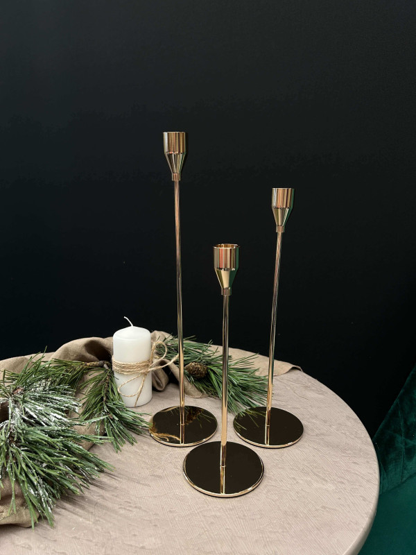 Подсвечник Золото