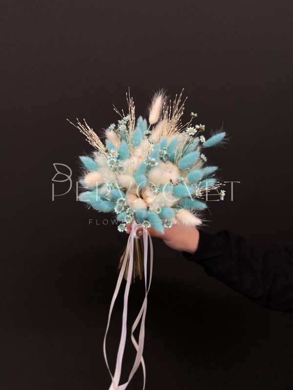 Букет невесты #40 из сухоцветов