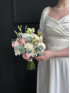 Букет невесты #32 пионовидная роза и диантус