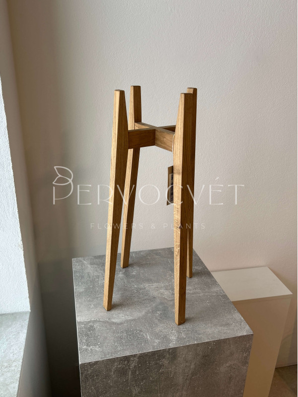 Подставка для растений - деревянная 53 см