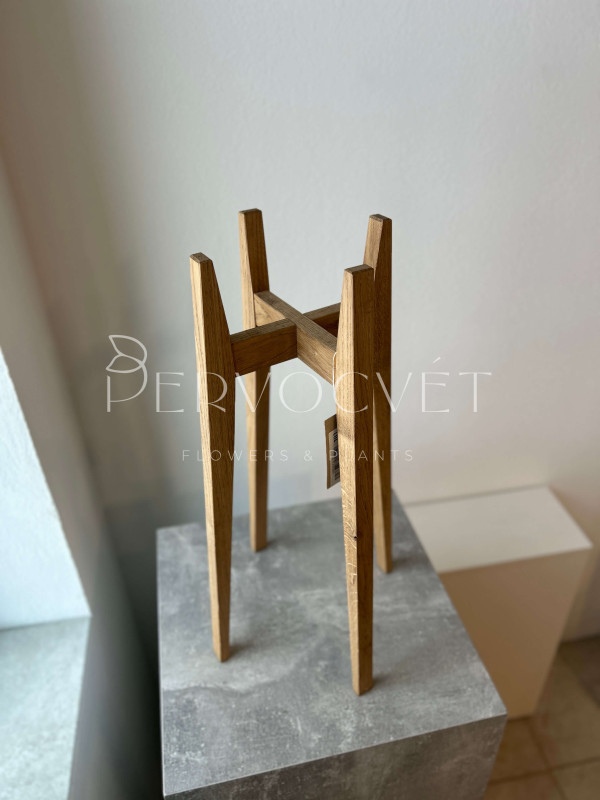 Подставка для растений - деревянная 53 см