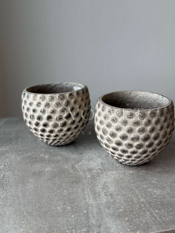 Кашпо керамическое "Профитроль" d 10 см