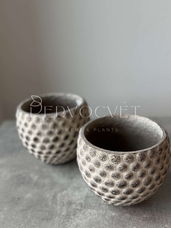Кашпо керамическое "Профитроль" d 10 см