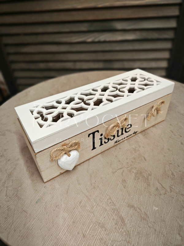 Шкатулка "Tissue" 24х8 см