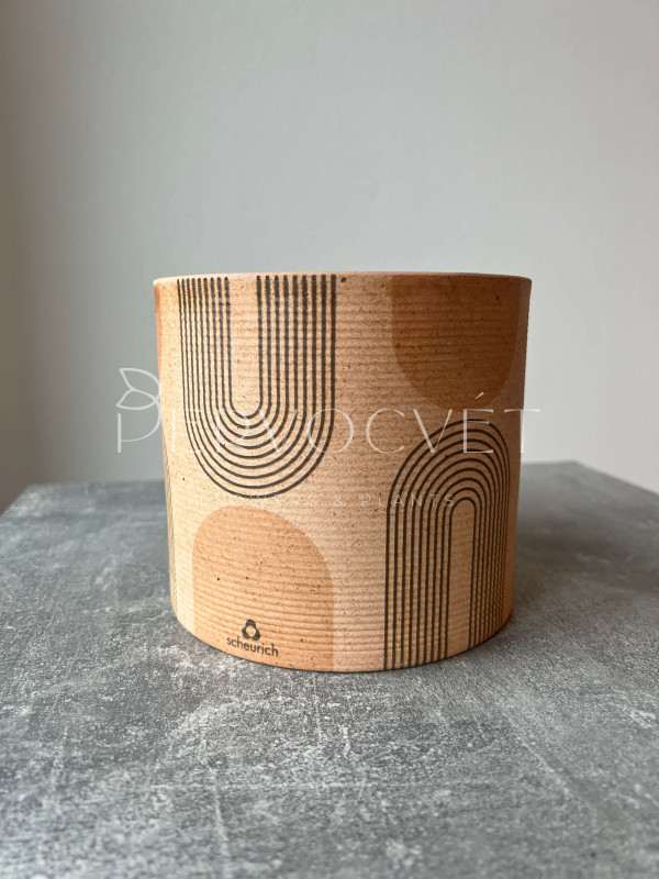 Кашпо керамическое "Ар-деко" d 14 см