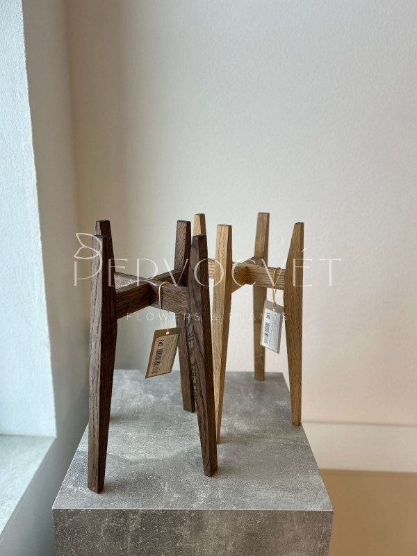 Подставка для растений - деревянная 38 см