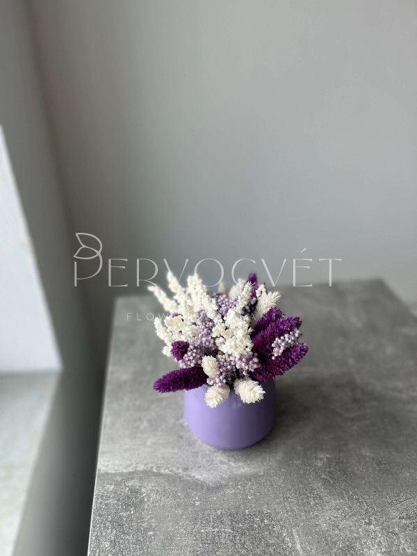 Маленькая композиция из сухоцветов #40