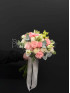 Букет невесты #38 розы и эустома