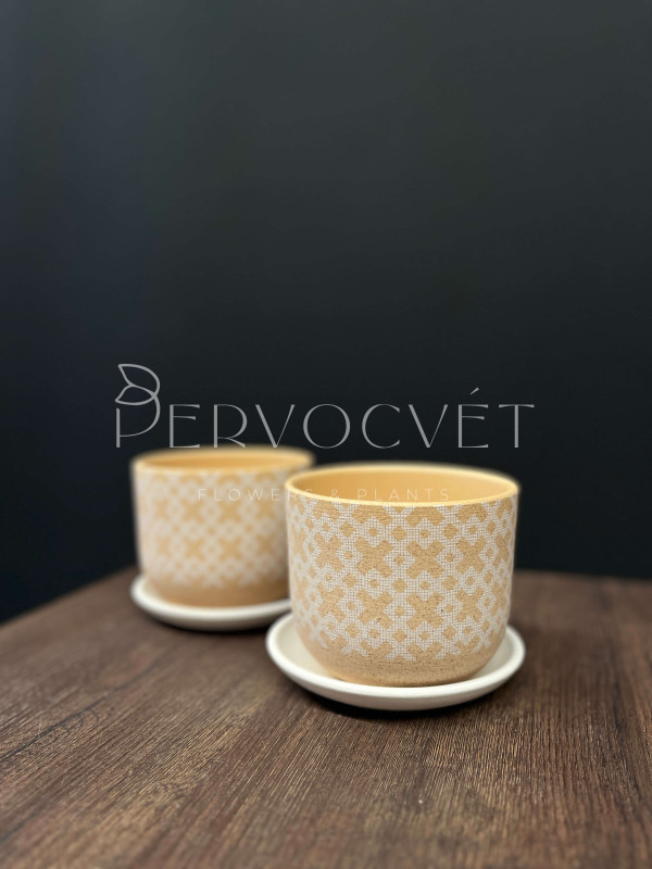 Горшок керамический (Кросс Бук Терракота) D11 см