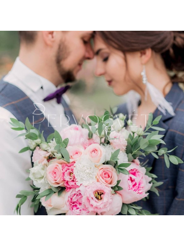 Букет невесты #2 с пионом