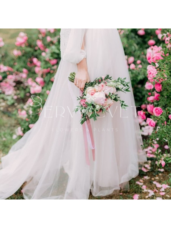 Букет невесты #2 с пионом