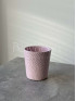Кашпо керамическое "Розовые точки" d 9.5 см
