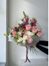 Букет XXL #104 с ранункулюсом и эустомой