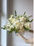 Букет XXL #245 с эустомой и белым антуриумом