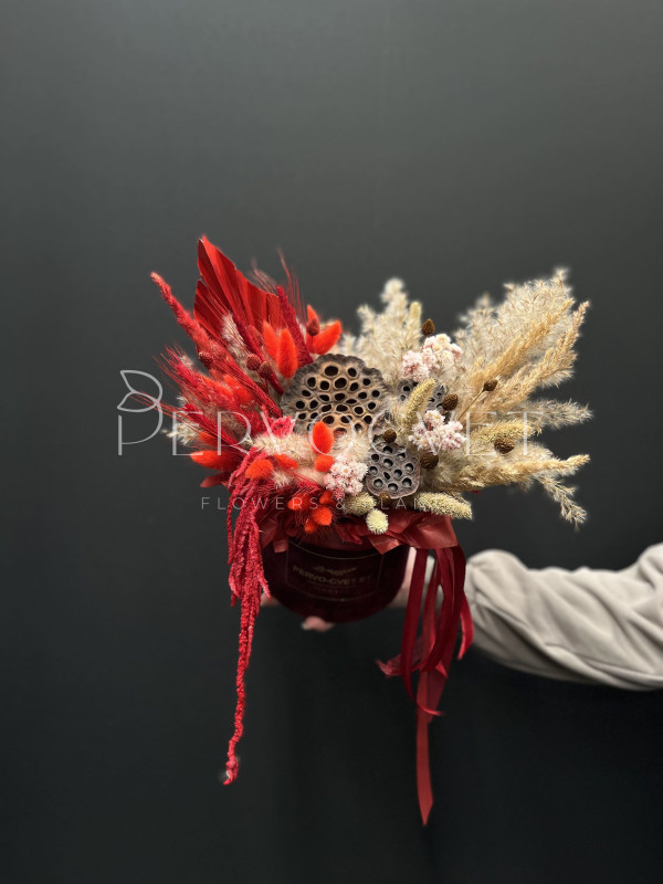 Композиция из сухоцветов #48