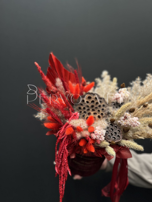 Композиция из сухоцветов #48