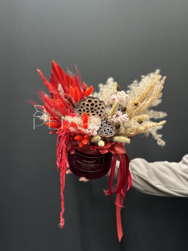 Композиция из сухоцветов #48