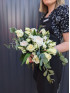 Букет невесты #18 с пионовидной розой