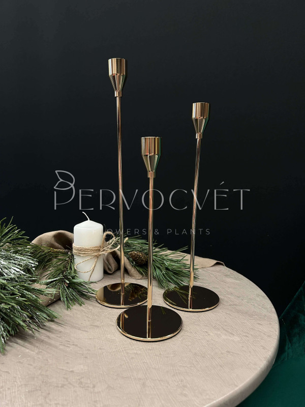 Подсвечник Золото