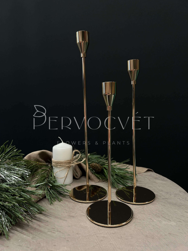 Подсвечник Золото