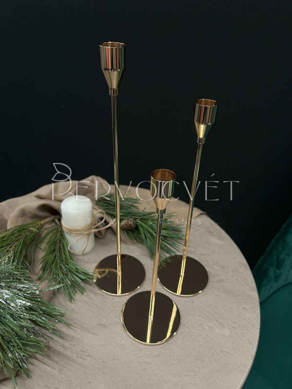 Подсвечник Золото