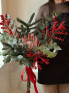 Зимний букет #110 с королевской протеей