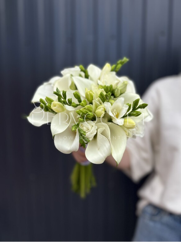 Букет невесты #22 калла и фрезия