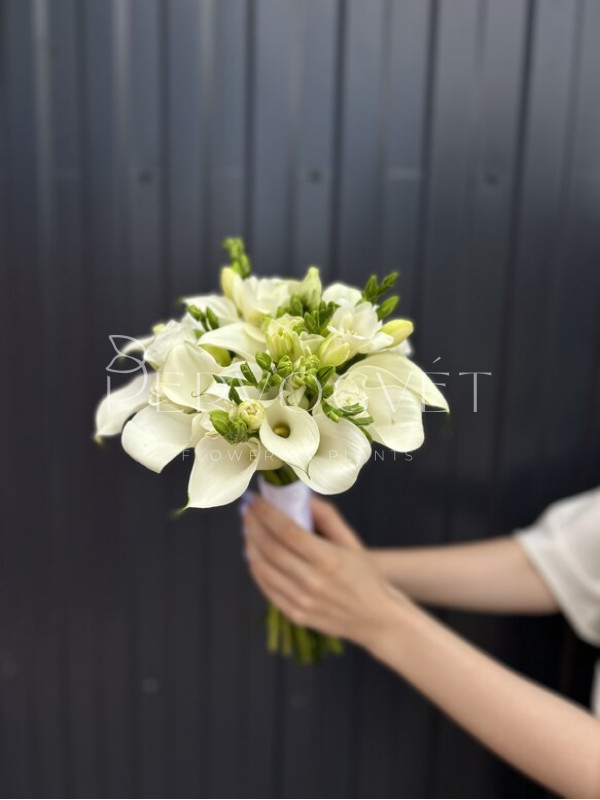 Букет невесты #22 калла и фрезия