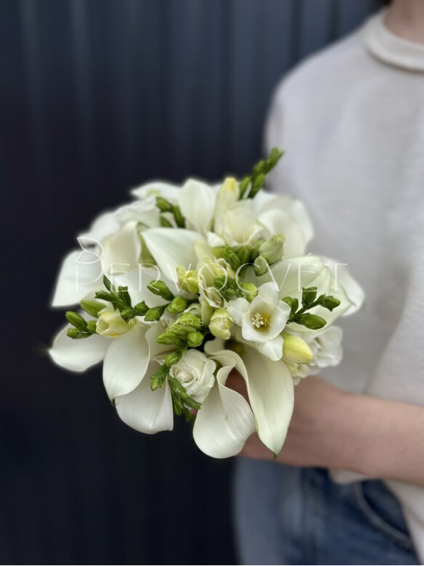 Букет невесты #22 калла и фрезия