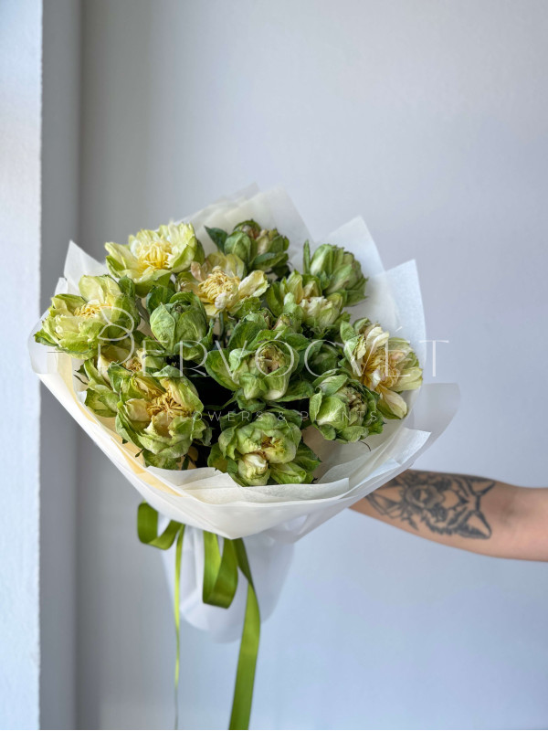 Букет #491 из розы сорта Вегги