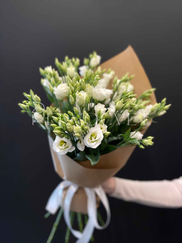 Букет #130 из эустомы