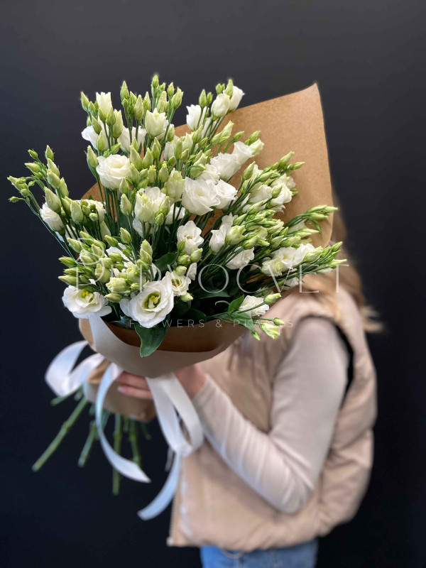 Букет #130 из эустомы