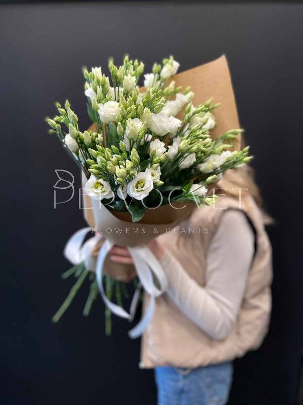 Букет #130 из эустомы