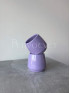 Кашпо керамическое Фиолетовое d 6.5 см