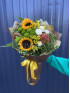 Букет #91 с подсолнухом