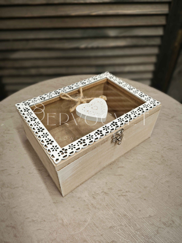Шкатулка "Сердце" 20х14 см